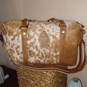 Myra Handbag Genuine Leather Lust Mini Duffle Bag